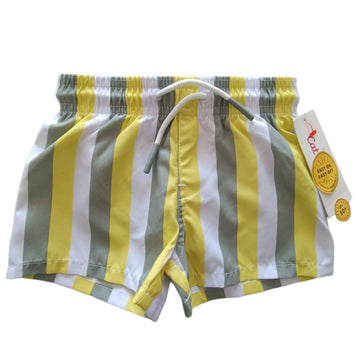 NUEVO Traje de baño Cat & Jack  Talla 3-6M Rayas verticales.