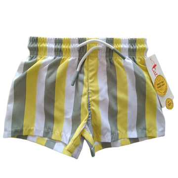 NUEVO Traje de baño Cat & Jack 0-3M Rayas verticales.