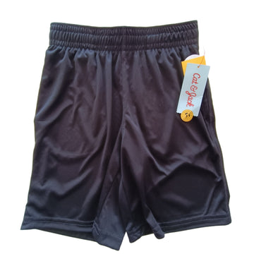 NUEVO Short Deportivo Cat & Jack Talla 6-7 Negro.