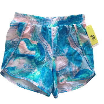 NUEVO Short All in Motion Talla 10-12 Estampado colores pasteles.