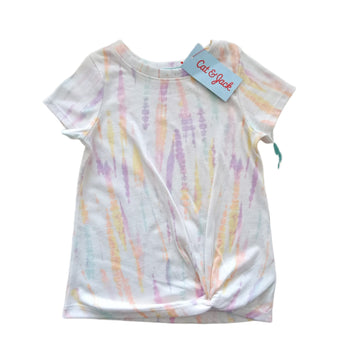 NUEVA Vestido Cat & Jack Talla 4 Tie Dye Blanca colores