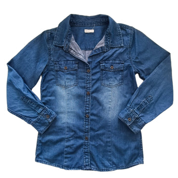 Blusa Urb T10 Mezclilla azul.