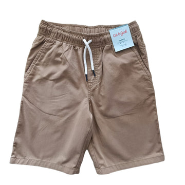 NUEVO Short Cat & Jack T12-14 Café claro. Cordón blanco.