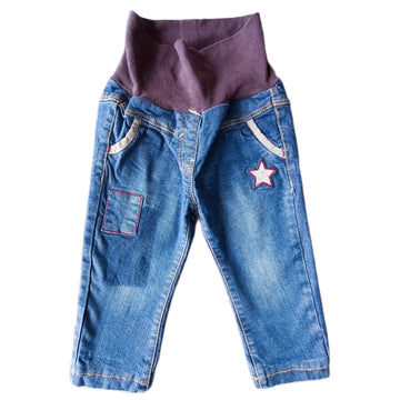 Jeans S. Olivier 6M Mezclilla azul. Estrella.