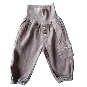 Pantalón H&M Talla 2-4 Meses Café.