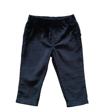 Pantalón Carter´s 18M Negro. Cotelé.