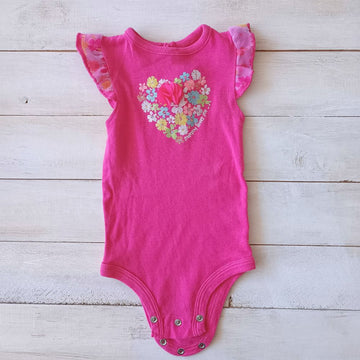 NUEVO Body Baby Starters Niña Fucsia Flor