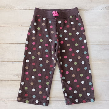 Buzo Jumping Beans Talla 18M Café Lunares de Colores