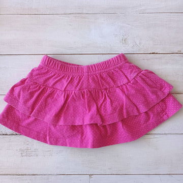 Falda 4Kids 12M Fuccia. Lunares