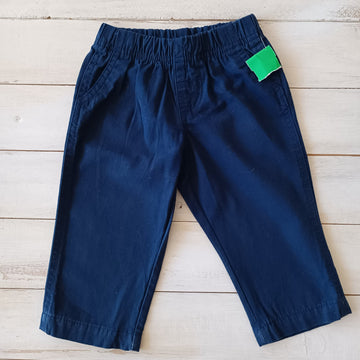 Pantalón Carter´s NUEVO Niño 9M Azul tipo Gabardina delgada