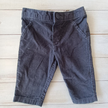 Pantalón Carter´s Niño 3M Gris Cotelé Delgado