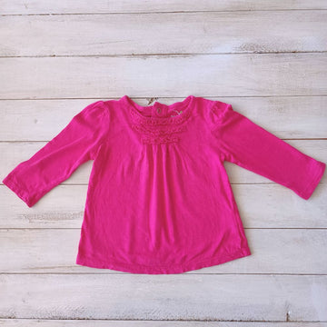 Polera Jumping Beans Talla 12M Fuccia