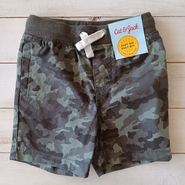 NUEVO Short Cat & Jack Niño 18M Militar