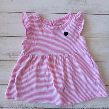 Vestido Carter´s 3M Rayado 3M Rosado Rayado